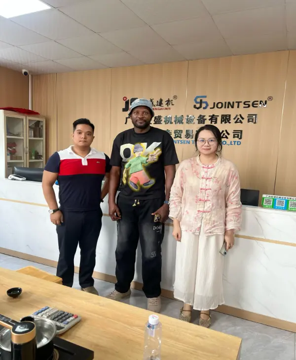 Nigerian Customers Visit Sinas in personam, JOINTSEN Secures Major Tamping Rammer Ordinis